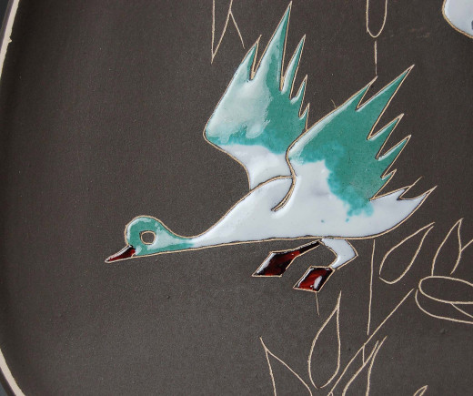 Marei, wallplate Enten