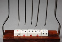 Cocktail-picks with rack
