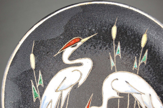Ruscha, wallplate heron