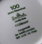 Rosenthal, Service Romanze, Schale