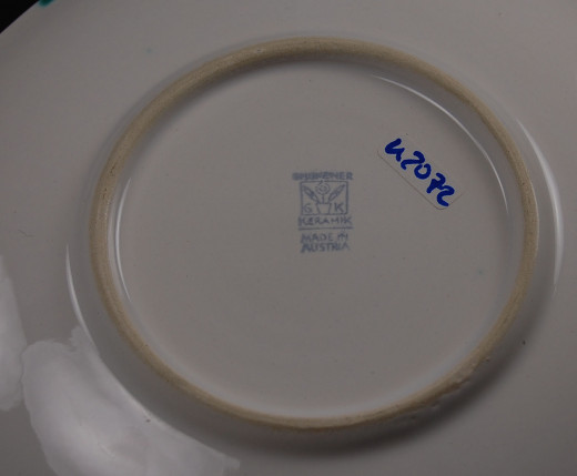 Gmundner Keramik, bread and butter plate