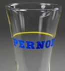 Pernod, drinking glass