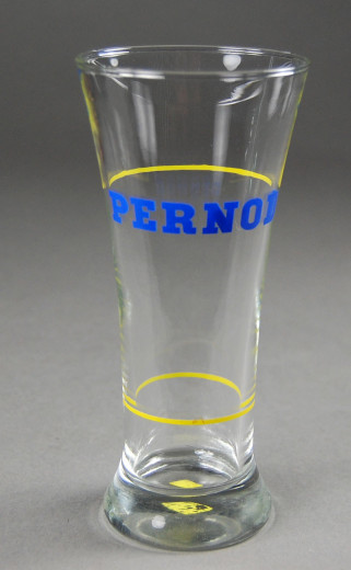 Pernod, drinking glass