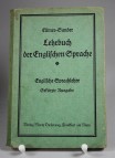 Lehrbuch der Englischen Sprache