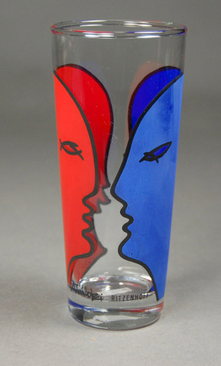 Ritzenhoff, milkglass 1985, limited Edition