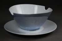 Rosenthal, tableware Form 2000, gravy boat with at. underplate