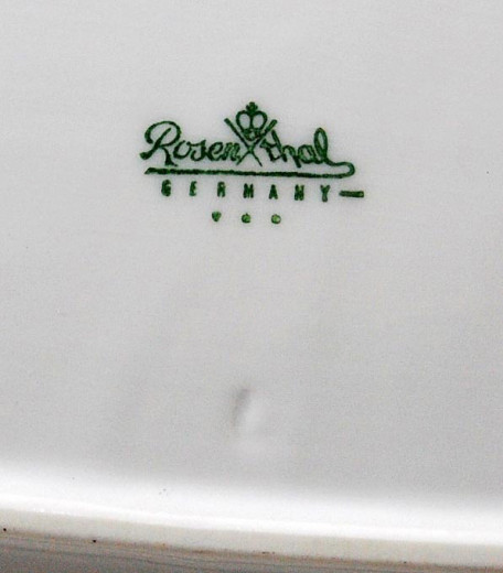 Rosenthal, Service Berlin, Vorlegeplatte