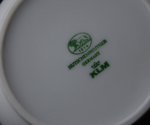 Hutschenreuther, airline tableware KLM, small bowl