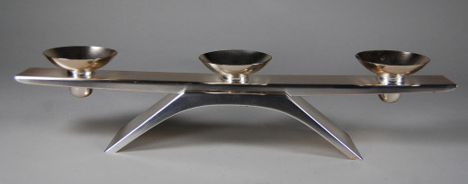 WMF, candle holder