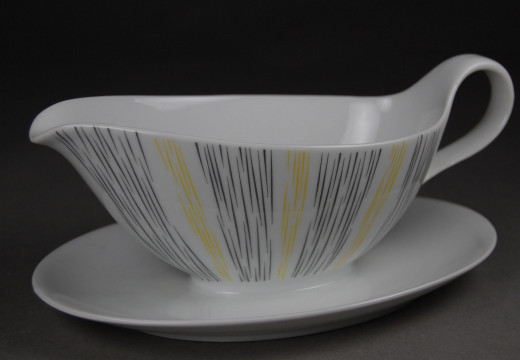 Winterling, tableware Tamara; gravy boat with att. underplate