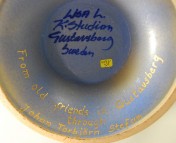 Keramikstudion, Prunkschale