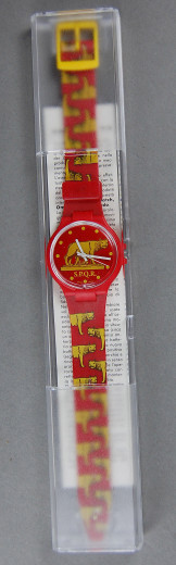 Swatch, edition Parmalat, Football watch AS Roma