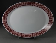 Schnwald, tableware 611, oval serving platter 611