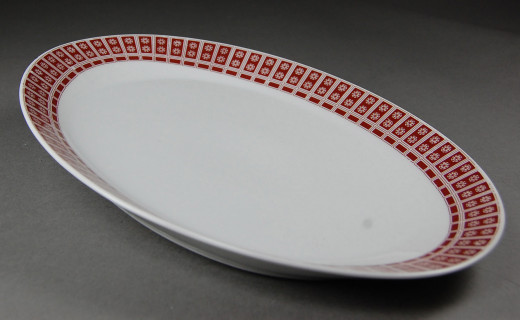Schnwald, tableware 611, oval serving platter 611