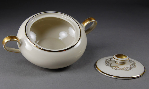Hutschenreuther, tableware Diamant, sugar No. 2