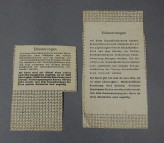 Zusatzkleiderkarten, 1944