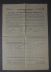 Anmeldung von Reichsmarkkonten, Vordruck/Formular 1948
