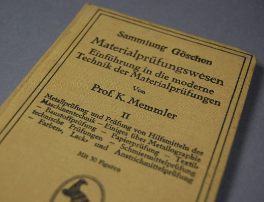 Materialprfungswesen - Einfhrung in die moderne Technik der Materialprfungen