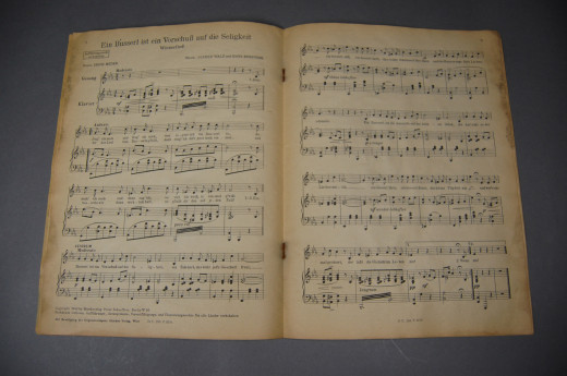 Sechs Gr�sse aus Wien - Notenheft