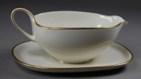 Eschenbach, tableware nn; gravy boat with att. underplate