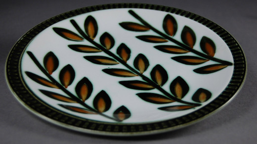 Boch Keramis, tableware Rambouillet, bread and butte plate