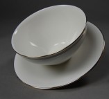 Thomas, tableware Rheinpfalz, gravy boat with att. underpl.