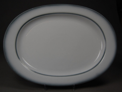 Thomas, Service Form T, Vorlegeplatte oval