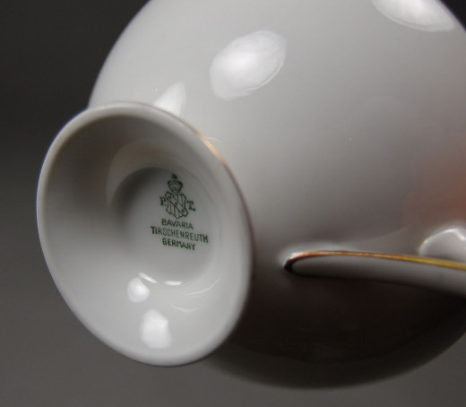 Tirschenreuth, Tasse mit Untertasse