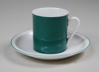 Arzberg, tableware 2075, mocha cup no. 1 with saucer