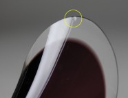 Harzkristall, vase