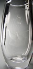 Orrefors, vase pair of pheasant