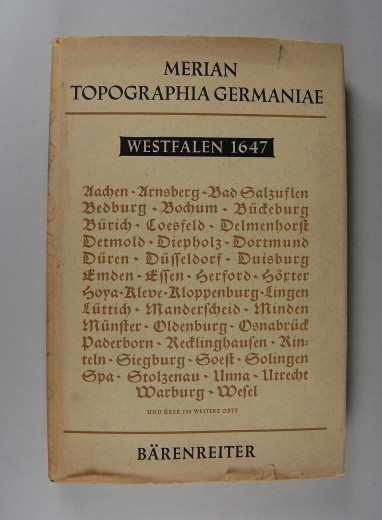 Merian Topographia Germaniae - Westfalen 1647
