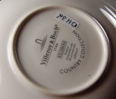 Villeroy & Boch, Service Wildrose, Untertasse
