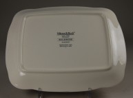 Villeroy & Boch, Service Wildrose, Platte rechteckig