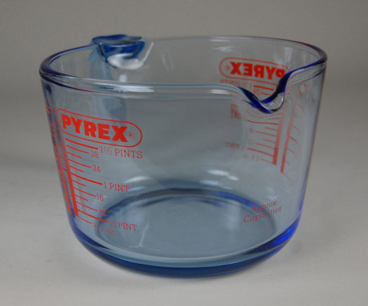 Pyrex, Messbehlter