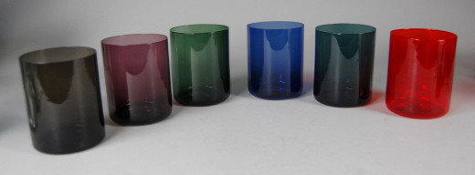 tumbler, serie unknown, lot of six