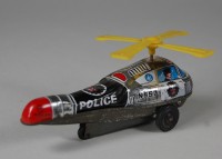Polizeihubschrauber Police, Blechspielzeug