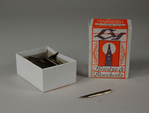 Heintze & Blanckertz, Linkshnderfeder LY 695/6; 1 mm; Packung ca.130 Exemplare