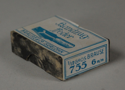Brause & Co, Plakatfeder Nr. 755; 6 mm; 12 Exemplare