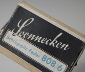 Soennecken, Schrgspitzfeder 808/6; 0,9 mm; ca. 140 Exemplare