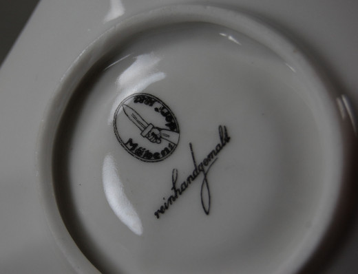 Mathes & Ebel, saucer moccha