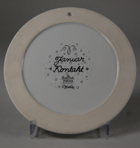 Rosenthal, monthplate Januar - Kontakt