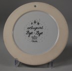 Rosenthal, monthplate August - Bye-Bye