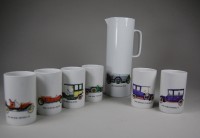 Thomas, Saftkrug und Becher