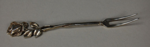 Obstgabel, unbekannt; Hildesheimer Rose