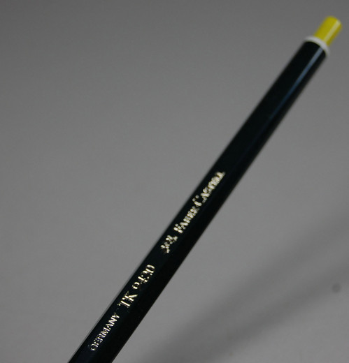 Faber-Castell, clutch pencil TK 9400 2mm yellow - pattern 1990th