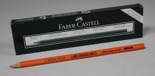 Faber-Castell, Wasserlasierte Bleistifte 11 17 3 = H