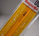 Rotring, Schriftschablone ISO Bk 7,0 mm / Kursiv