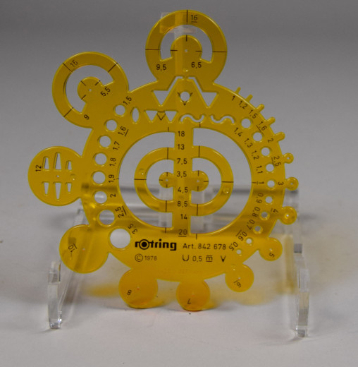 Rotring, stencil 842678