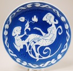 Royal Copenhagen, wall plate Mothers Day 1973